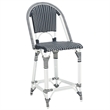 Safavieh California Metal Counter Stool in Navy / Navy
