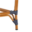 Safavieh California Metal Counter Stool w/ Arm in Navy