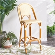 Safavieh California Metal Bar Stool in Natural