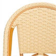 Safavieh California Metal Bar Stool in Natural
