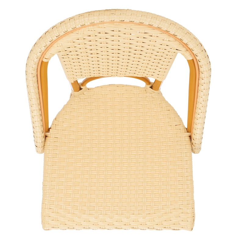 Safavieh California Metal Bar Stool in Natural