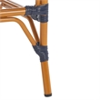 Safavieh California Metal Bar Stool in Navy