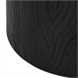 Safavieh Trunk  In/Outdoor Concrete Accent Stool in Black
