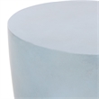 Safavieh Aishi In/Outdoor Concrete Accent Stool in Blue