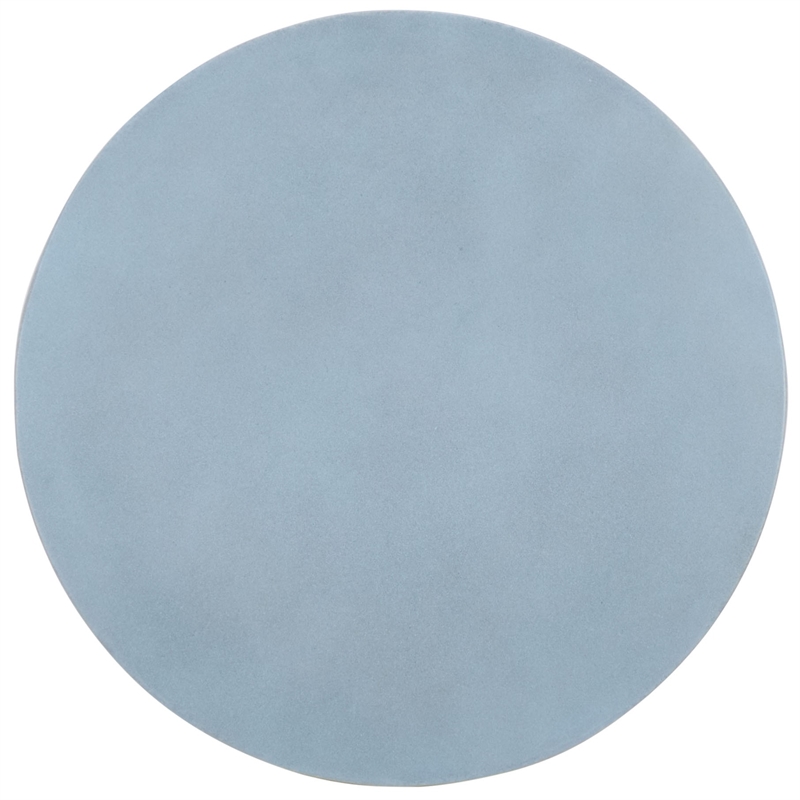 Safavieh Aishi In/Outdoor Concrete Accent Stool in Blue