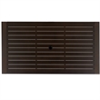 Safavieh Fash Aluminum Dining Table  in Brown