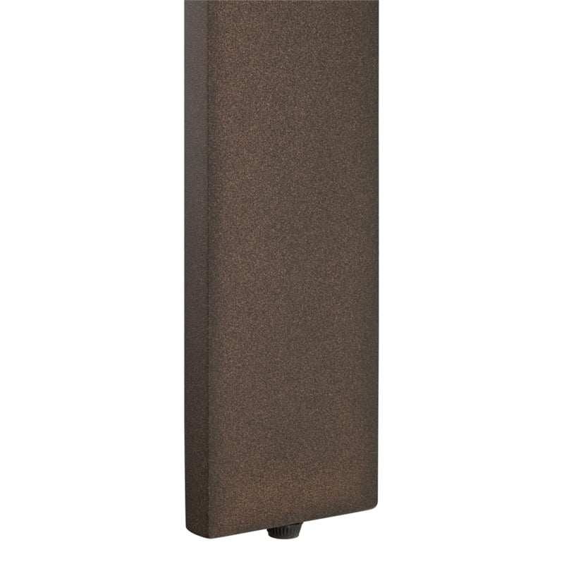 Safavieh Fash Aluminum Dining Table  in Brown