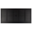 Safavieh Fash Aluminum Dining Table  in Black