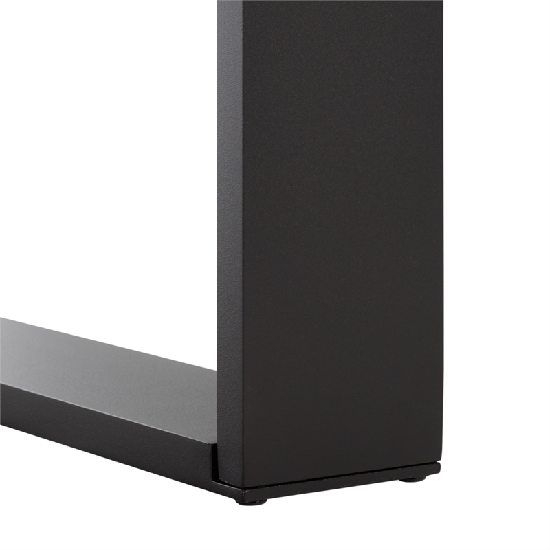 Safavieh Fash Aluminum Dining Table  in Black