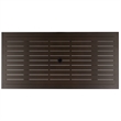 Safavieh Fash Aluminum Dining Table  in Brown