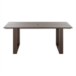 Safavieh Fash Aluminum Dining Table  in Brown