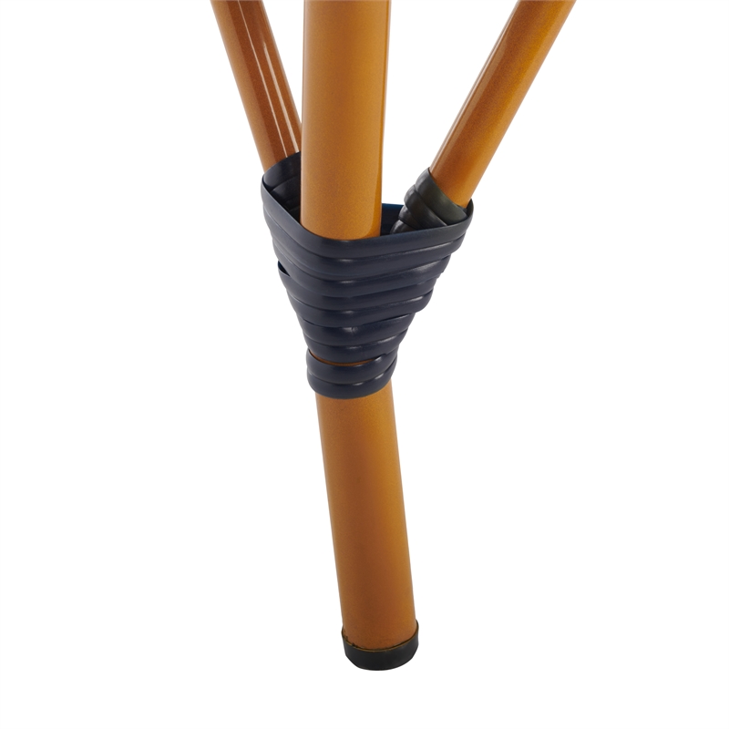 Safavieh California Metal Bar Stool w/ Arms in Navy
