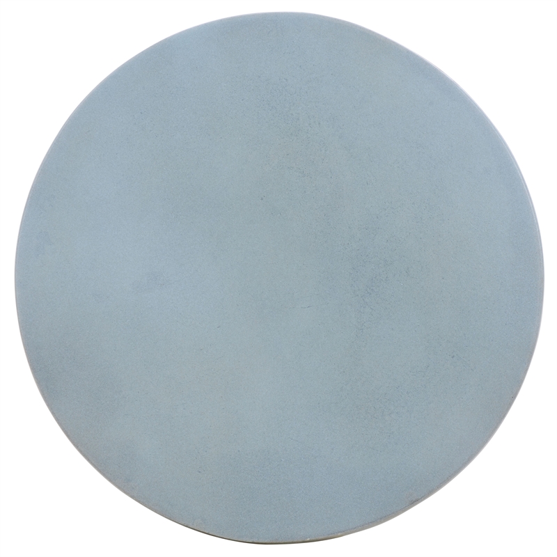 Safavieh Torre In/Outdoor Concrete Accent Stool in Blue