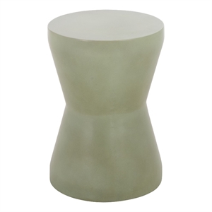Safavieh Torre In/Outdoor Concrete Accent Stool in Sage