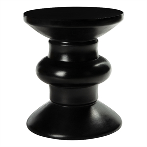 Safavieh Jiraiya Concrete Accent Stool  in Black