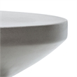 Safavieh Katara Concrete Accent Stool in Dark Gray