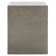 Safavieh Mazza Concrete Accent Stool  in Dark Gray