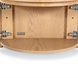 Safavieh Shelbie Reeded Oval Wood Coffee Table in Oak