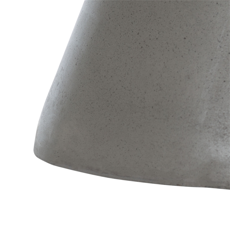 Safavieh Darien Concrete Coffee Table  in Dark Gray