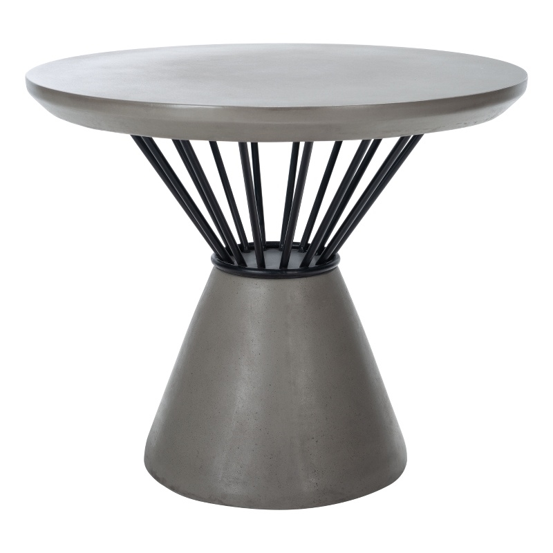 Safavieh Darien Concrete Coffee Table  in Dark Gray