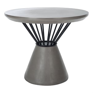 Safavieh Darien Concrete Coffee Table  in Dark Gray