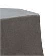 Safavieh Klaudia Concrete Accent Table  in Dark Gray