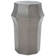 Safavieh Klaudia Concrete Accent Table  in Dark Gray