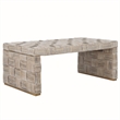 Safavieh Adkin Rattan Coffee Table  in White