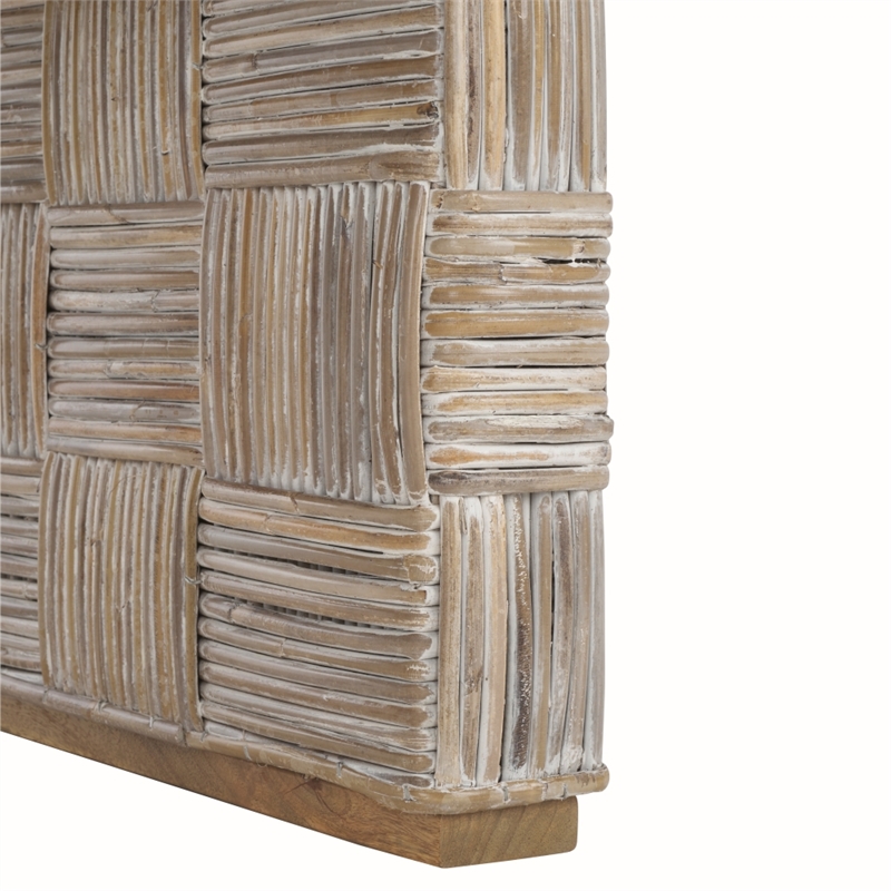 Safavieh Adkin Rattan Coffee Table  in White