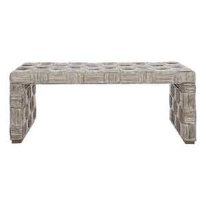 Safavieh Adkin Rattan Coffee Table  in White