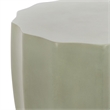 Safavieh Jaslyn In/Outdoor Concrete Accent Stool in Sage