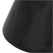 Safavieh Athena In/Outdoor Concrete Accent Stool in Black