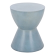 Safavieh Athena In/Outdoor Concrete Accent Stool  in Blue