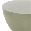 Safavieh Athena In/Outdoor Concrete Accent Stool in Sage