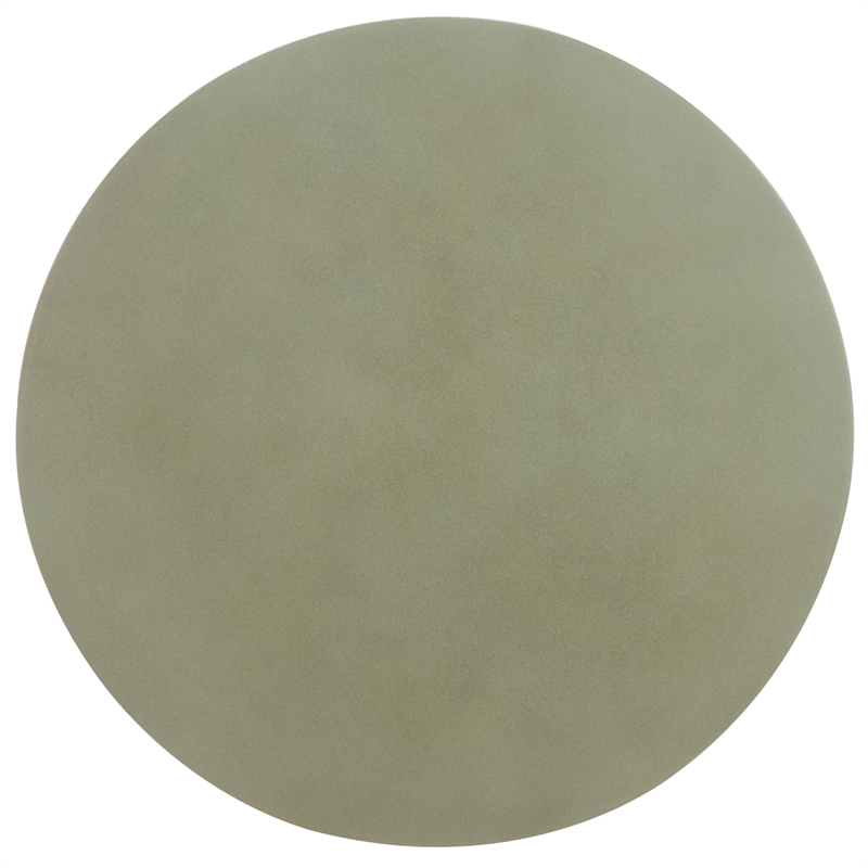 Safavieh Athena In/Outdoor Concrete Accent Stool in Sage