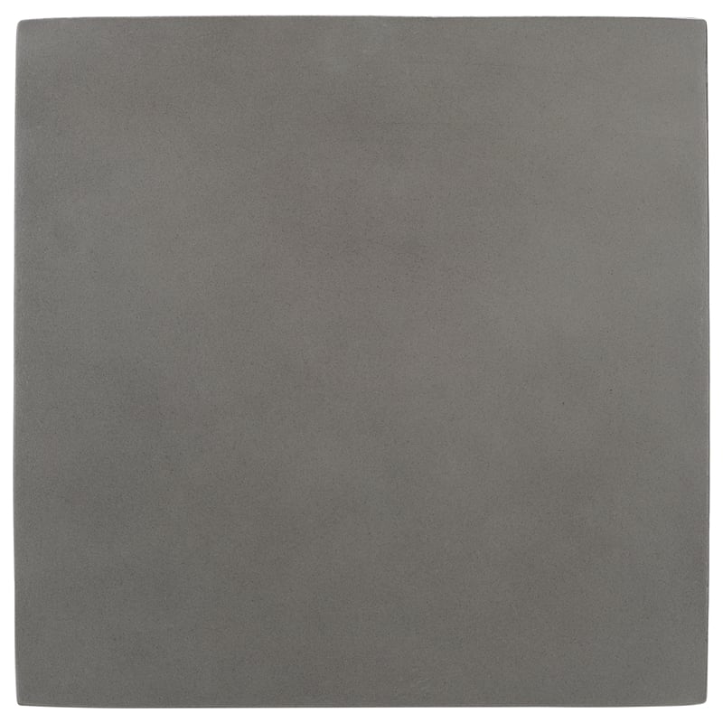 Safavieh Deidara Concrete Accent Stool  in Dark Gray