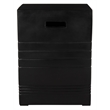 Safavieh Deidara Concrete Accent Stool  in Black