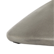 Safavieh Benaya Concrete Accent Stool  in Dark Gray