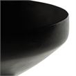 Safavieh Benaya Concrete Accent Stool  in Black