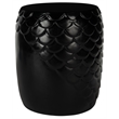 Safavieh Julyvia Concrete Accent Stool in Black