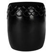 Safavieh Julyvia Concrete Accent Stool in Black