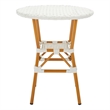 Safavieh California Metal Bistro Table in White