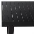 Safavieh Fash Aluminum Coffee Table  in Black