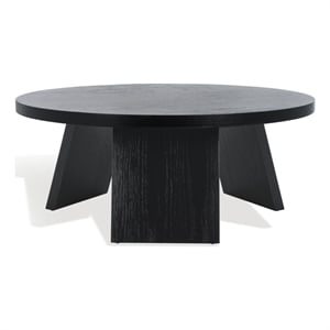 Safavieh Julianna Wood Coffee Table in Black