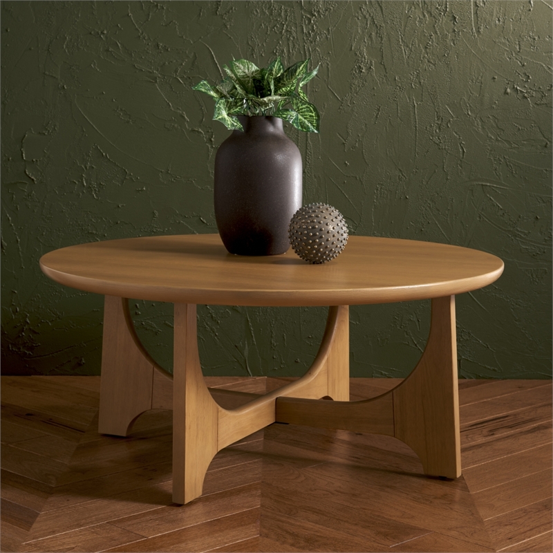 Safavieh Sasha Wood Coffee Table in Natural