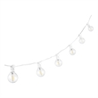 Safavieh Chiera LED Metal and Glass Outdoor String Light in White