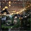 Safavieh Aislin LED Plastic and Metal Outdoor String Light in Black
