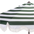 Safavieh Lucerna  9 Ft Metal and Fabric Crank Umbrella in Green