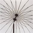 Safavieh Panza 9 Ft Metal and Fabric Crank Umbrella in Ivory