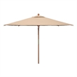 Safavieh Velop 7.5Ft Square Wood Umbrella in Beige